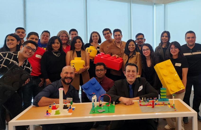 Dinámica de trabajo en equipo Lego Serious Play